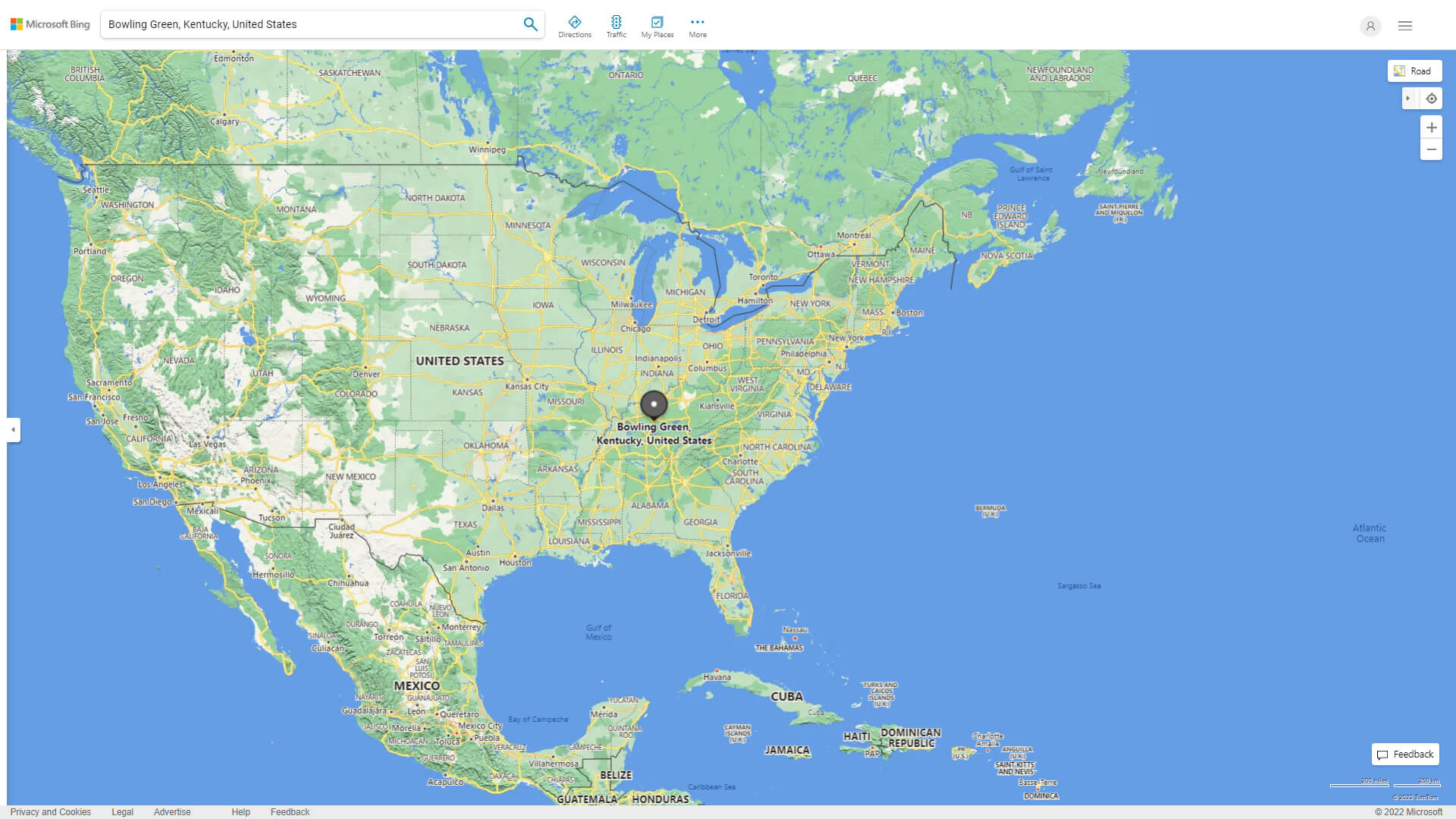 Where is Bowling Green in the US